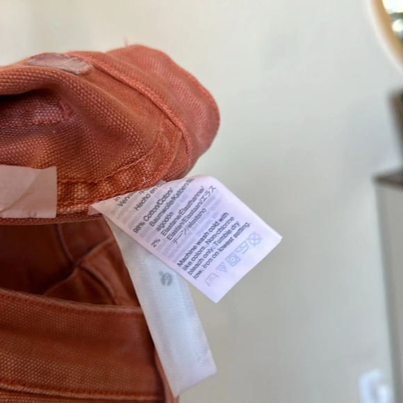 Madewell Slim Emmett‎ Wide-Leg Crop Pants in Sweet Dahlia Size 25 - Picture 11 of 12